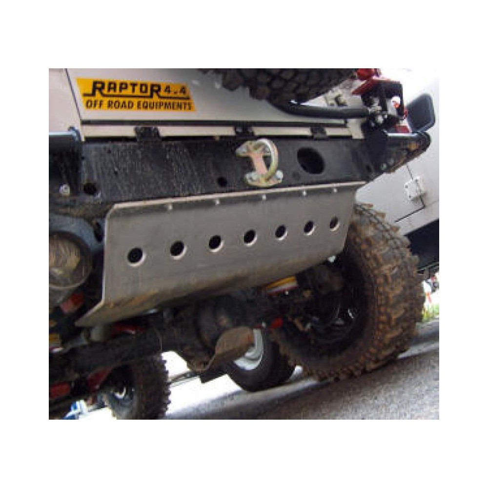 PROTECTION DE RÉSERVOIR ARRIÈRE HD POUR LAND ROVER DEFENDER 90 TD5 / TD4