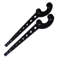 PAIRE DE TIRANTS CORRECTION DE BRAS DE RADIUS AVANT HD 6 ° JUSQU'A 200tdi