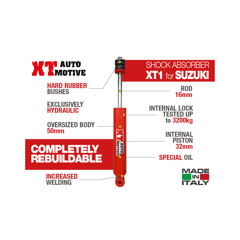 AMORTISSEUR ARRIERE XT AUTOMOTIVE POUR SUZUKI VITARA