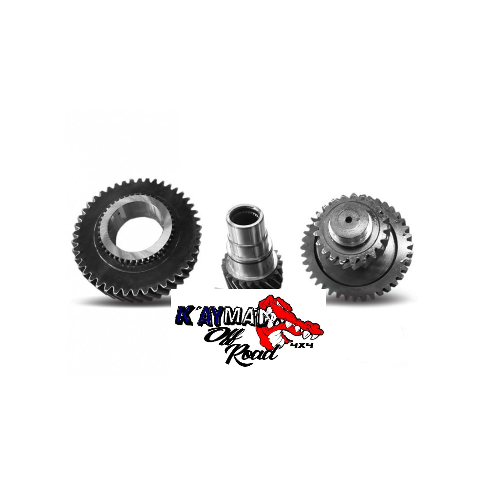 KIT PIGNONS BOITE DE TRANSFERT -50% POUR NISSAN PATROL GR Y60 / Y61