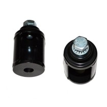 PAIRE DE SUPPORTS ARRIERE INCLINÉS +5CM ANGLE POUR AMORTISSEUR