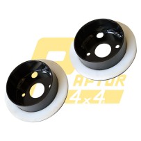 PAIRE DE CALES DE RESSORT +2,5 CM AVANT / ARRIÈRE LAND ROVER