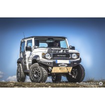 Ski de protection avant en aluminium de 8mm pour Suzuki Jimny après 2018 avec pare chocs N4