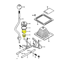 Kit de ressort de levier et rotule de levier boîte de transfert pour Suzuki Samurai et Sj