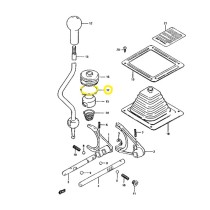 Collier de serrage de levier de boîtier de transfert pour Suzuki Samurai et Santana