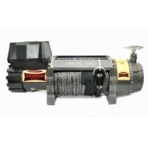 Treuil 12.000 DRAGON avec corde SYNTHETIQUE moteur 9HP