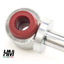 Paire d'amortisseurs arrières + 18cm oeil/oeil pour Land Rover Defender