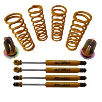 KIT SUSPENSION + 5 CM VERSION JAUNE POUR LAND ROVER