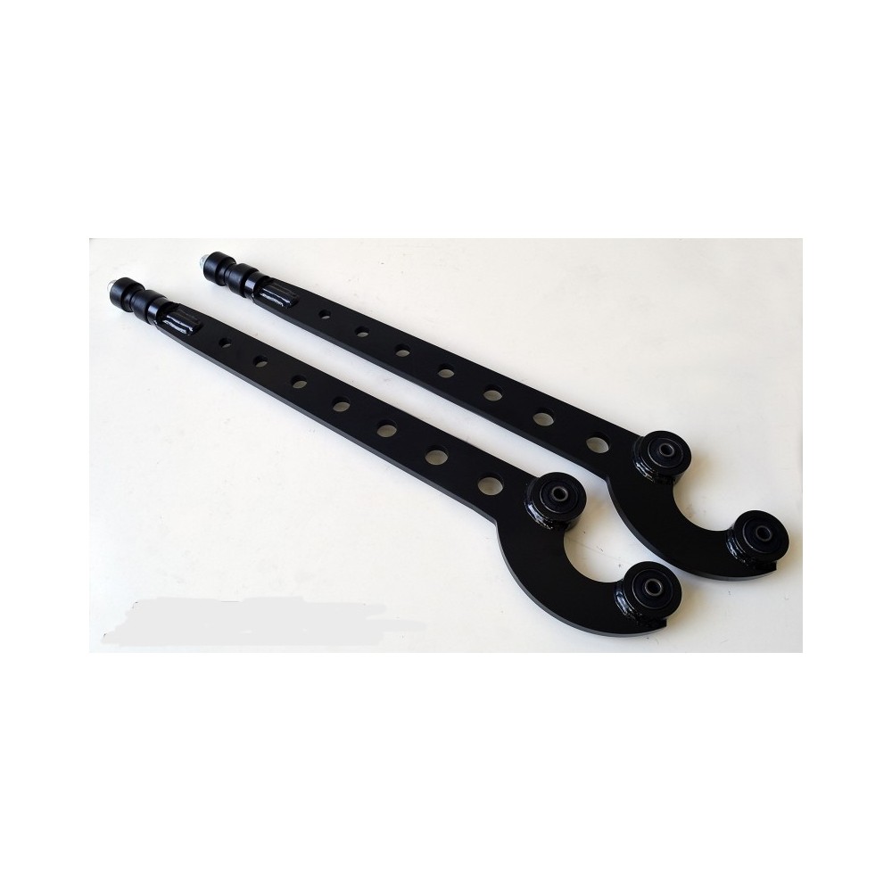 Paire de tirants de pont avant HD CORRECTION 4° ou 6° Pour Land Rover Defender, Discovery I, Range Rover Classic.