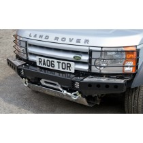 PARE CHOC AVANT AVEC PORTE TREUIL POUR LAND ROVER DISCOVERY III