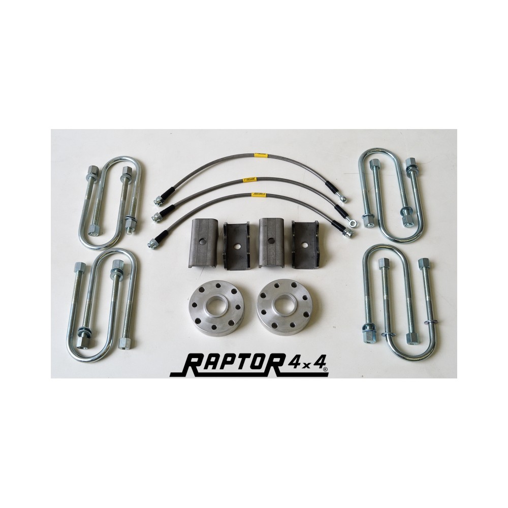 Kit pour Déplacer les Fixations des Lames de Ressorts au-dessus du Pont pour Suzuki Samurai