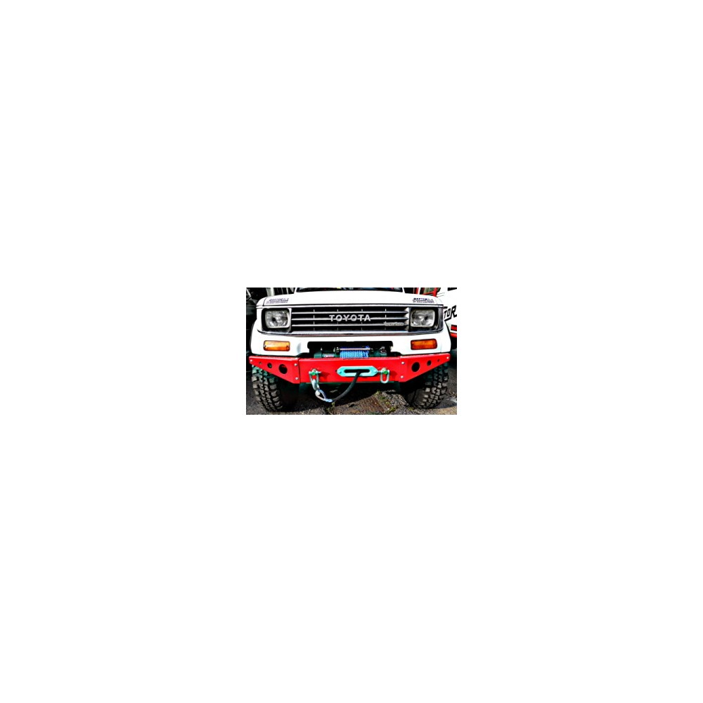 PARE-CHOCS AVANT AVEC SUPPORT DE TREUIL POUR TOYOTA KZJ / LJ