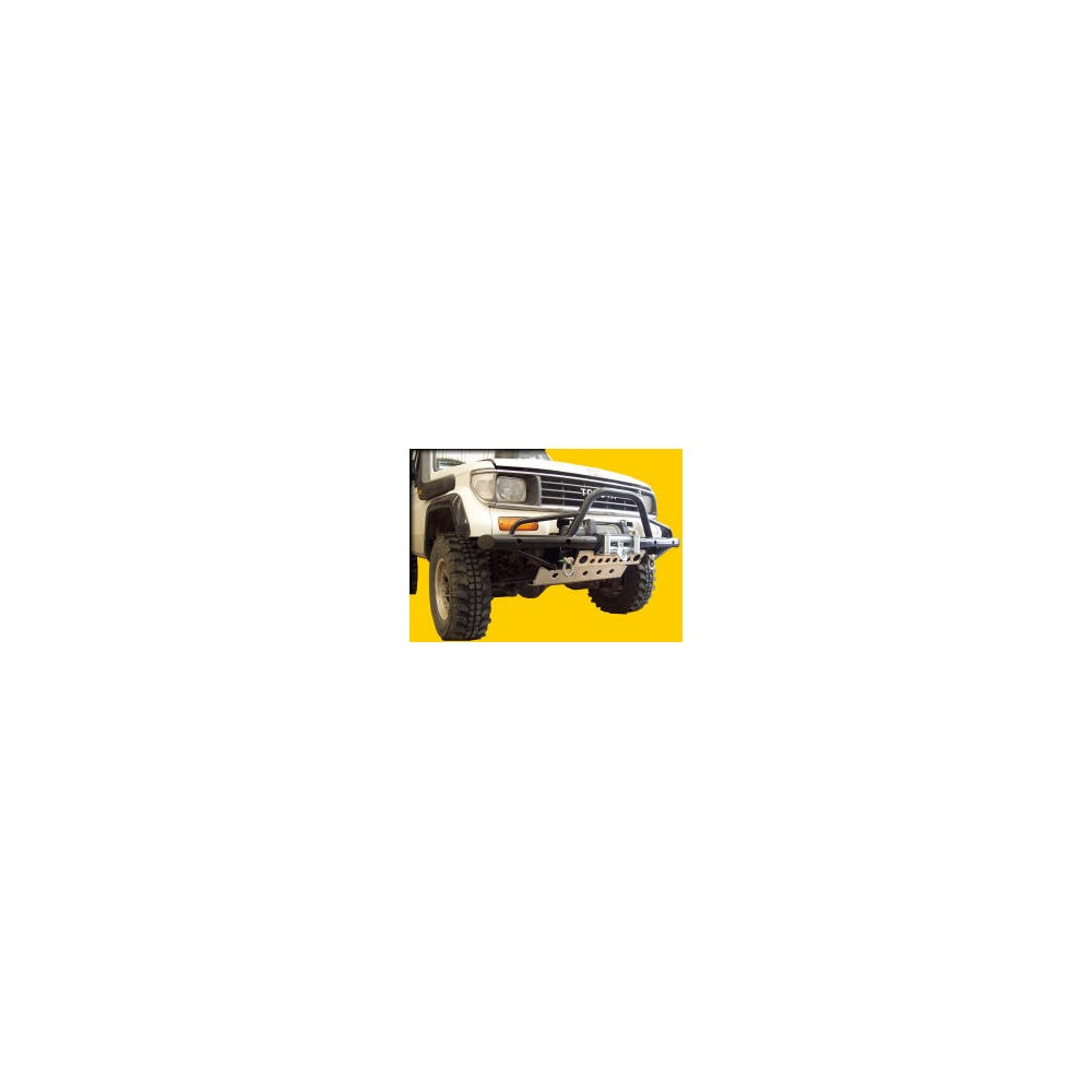 PARE CHOCS TUBULAIRE DE TYPE C AVEC SUPPORT DE TREUIL POUR TOYOTA KZJ 70 - LJ70