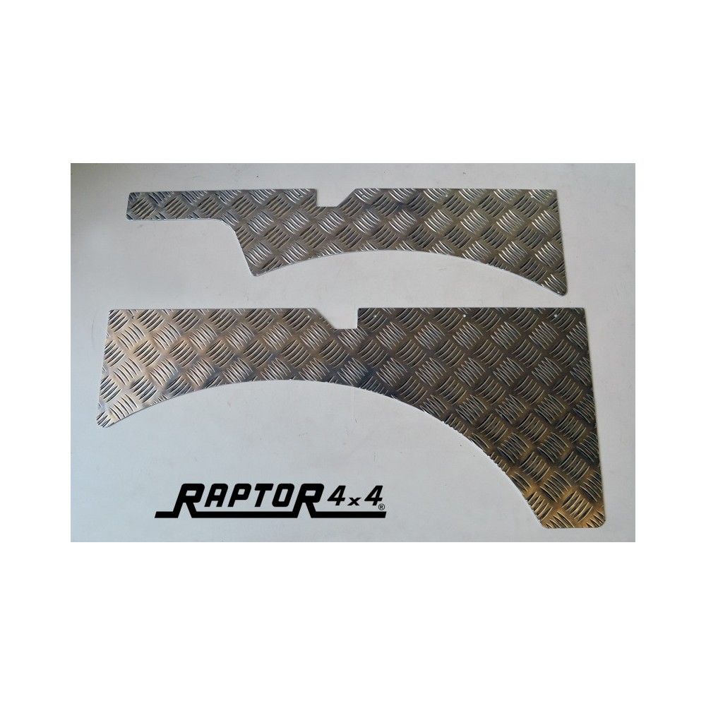 KIT HABILLAGE PASSAGES DE ROUES SUZUKI SAMURAI ALUMINIUM 2MM