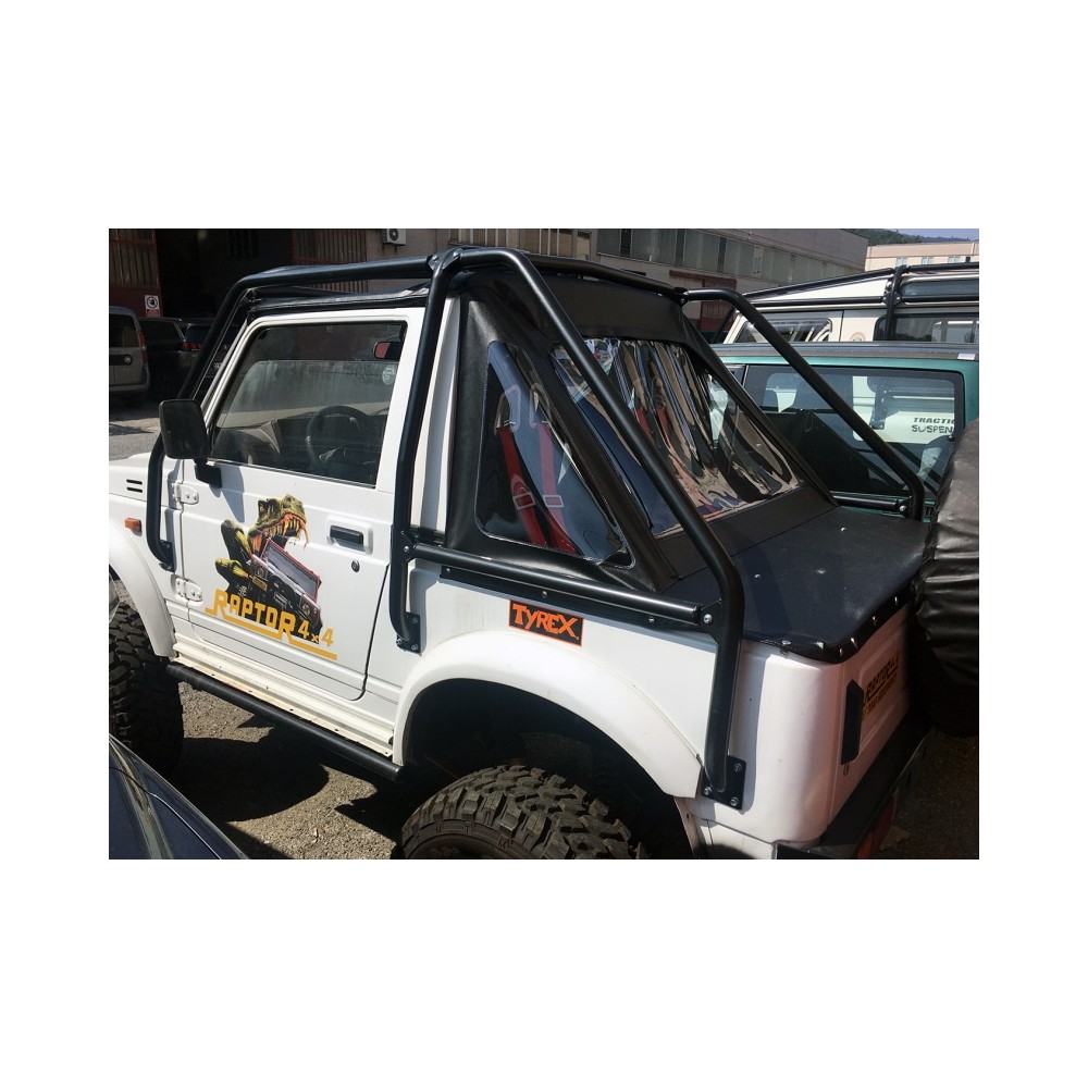 BACHE FASTBACK A 45° RAPTOR 4X4 SUZUKI SAMURAI NOIRE