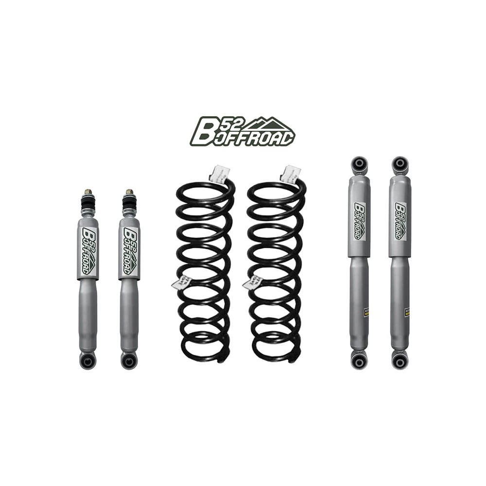 Kit de Réhausse B52 Offroad +4 cm pour Nissan Terrano : Hauteur et Performance en Tout-Terrain Kit de Réhausse B52 Offroad +4 cm pour Nissan Terrano : Hauteur et Performance en Tout-Terrain