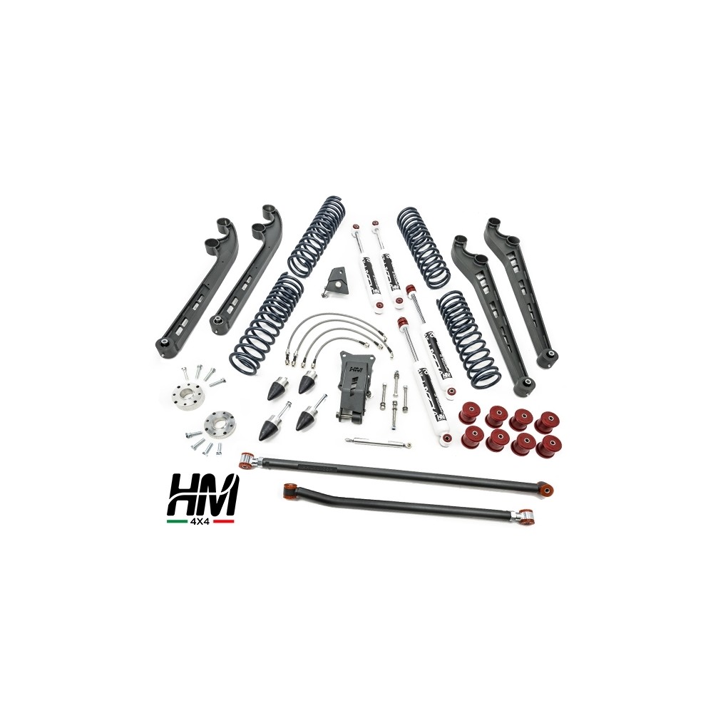 KIT DE LEVAGE SUZUKI JIMNY 2018 + 8CM ÉTAPE 3