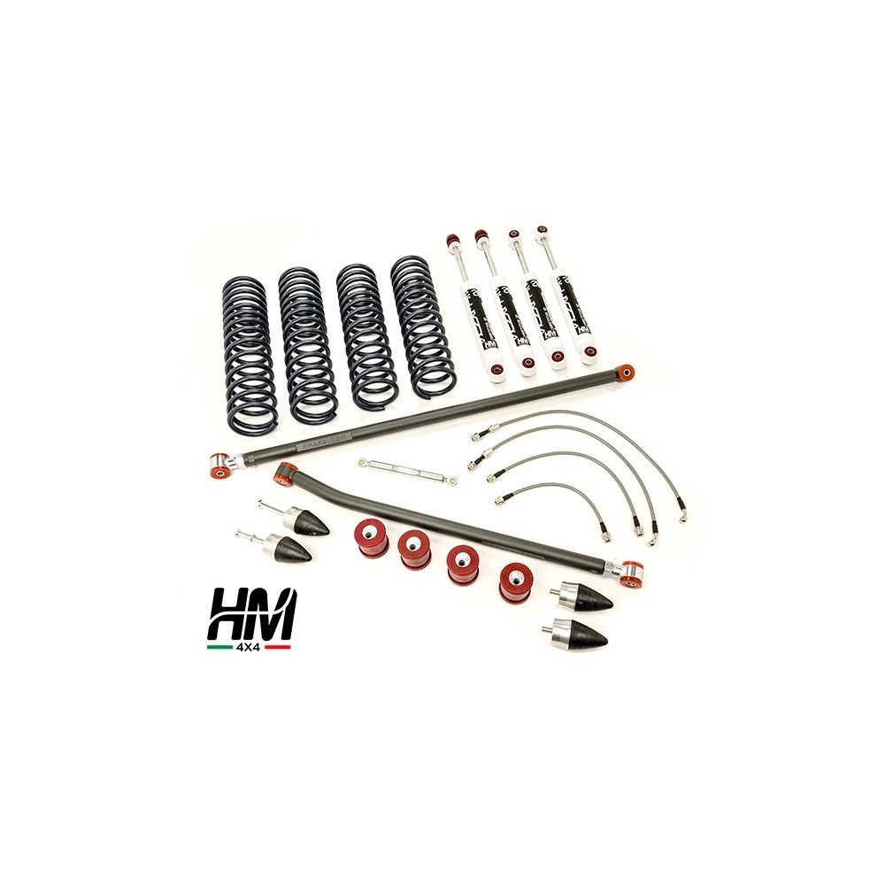 KIT DE REHAUSSEMENT SUZUKI JIMNY 2018 + 5CM ÉTAPE 2