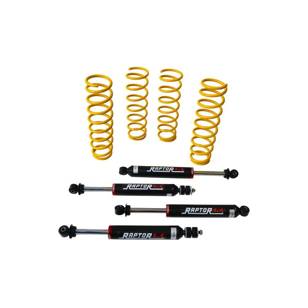 Kit de Suspension Réhaussée +5/6 cm 'Extreme' pour Suzuki Jimny : Stabilité et Hauteur Maximales en Tout-Terrain