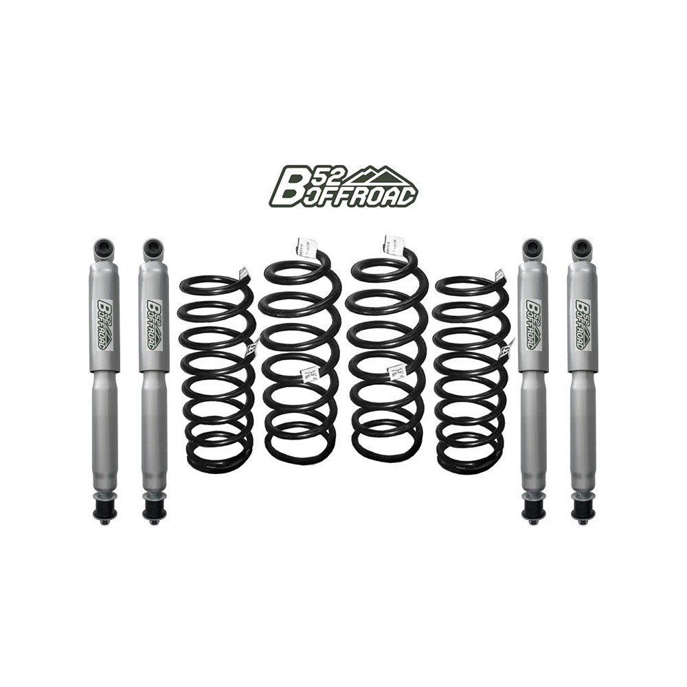 KIT DE LEVAGE B52 OFFROAD +5 CM POUR LAMPES RONDES TOYOTA LJ70/73