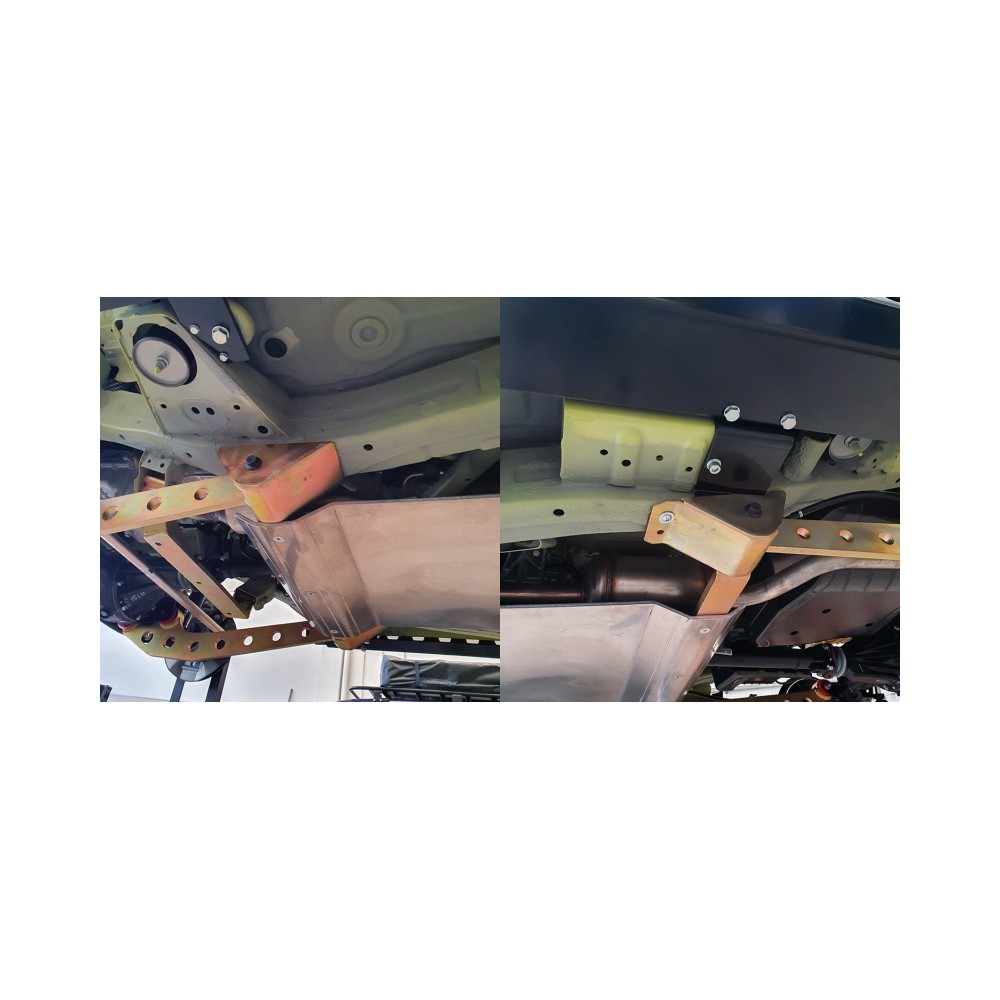KIT PROTECTION DE FIXATIONS DE TIRANTS DE SUSPENSION POUR SUZUKI JIMNY
