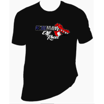 T-shirt logo kayman off road Noir