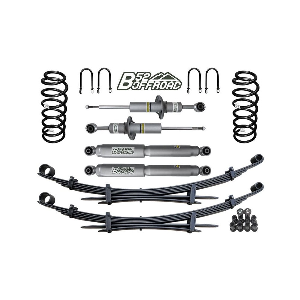 KIT DE LEVAGE B52 OFFROAD +4 CM POUR FORD RANGER A PARTIR DE 2018 À 2022 DISPO FEVRIER 2025