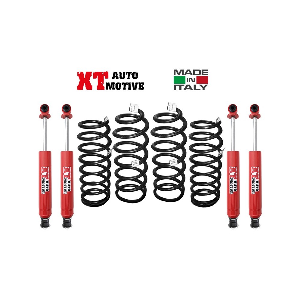 KIT COMPLET XT AUTOMOTIVE + 6 CM POUR TOYOTA LJ70 / 73 PHARES RONDS