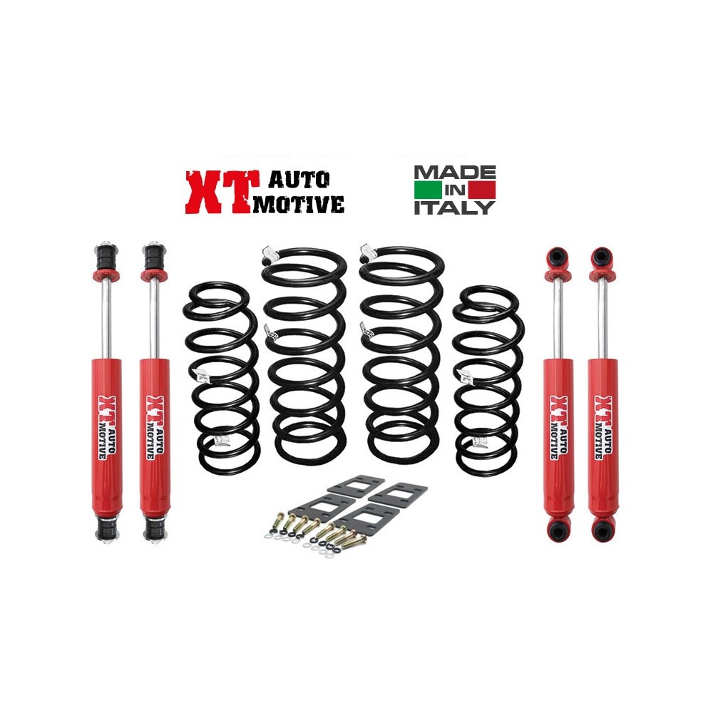 KIT COMPLET XT AUTOMOTIVE + 4 CM POUR NISSAN PATROL GR Y61 COURT