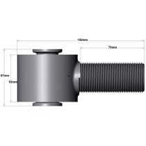 ROTULE UNIBALL 1 "(25MM) FILET DROIT