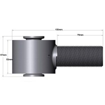 ROTULE UNIBALL 1,25 "(32MM) FILET DROIT