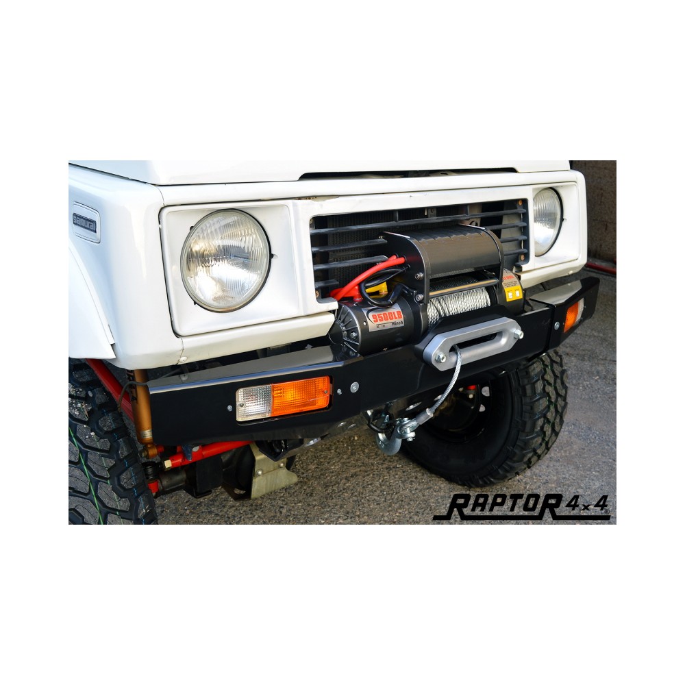 PARE CHOC AVANT AVEC PORTE TREUIL POUR SUZUKI SAMURAI