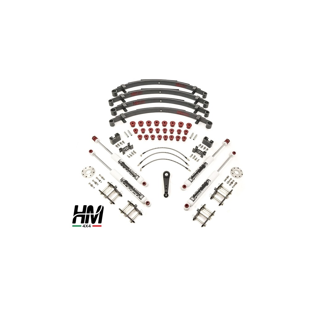 Kit de réhausse HM4x4 FULL +6cm Suzuki Samurai et SJ