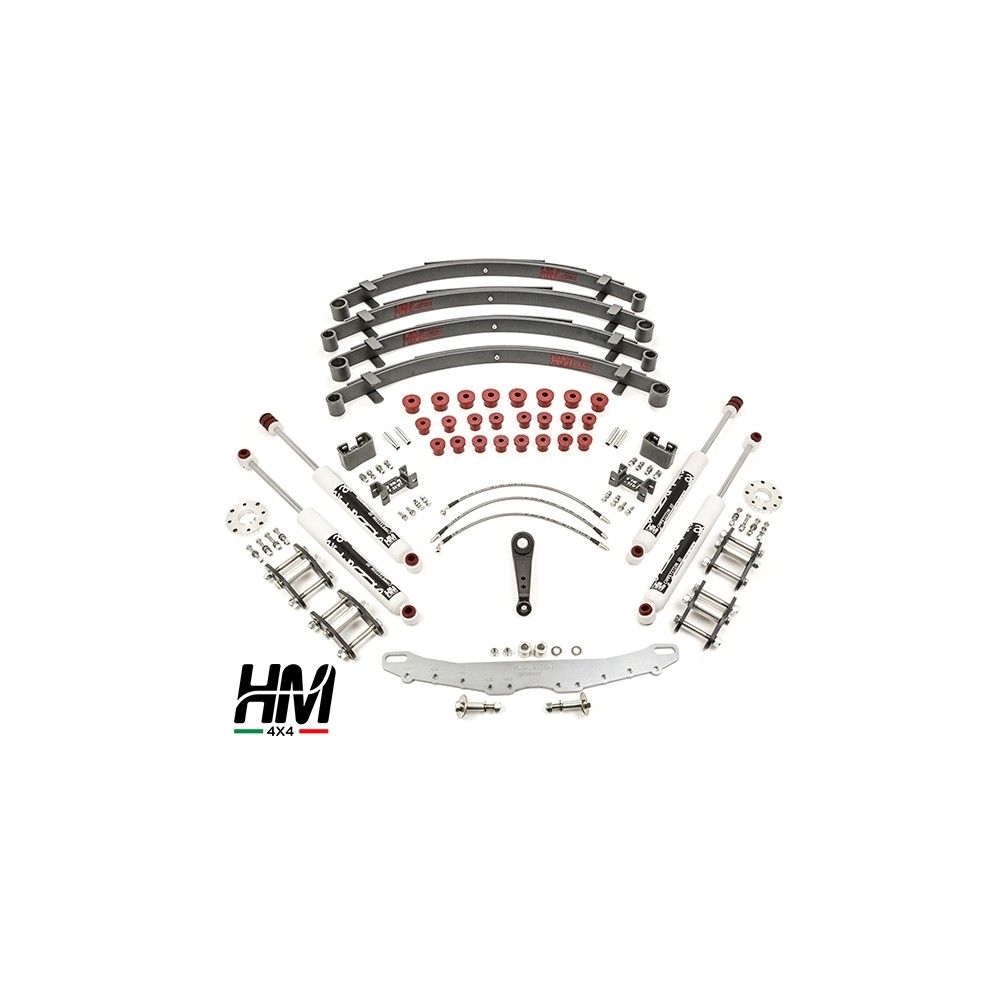 Kit de réhausse HM4X4 FULL +9CM Suzuki Samurai et Sj