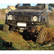 Kit de réhausse HM4X4 FULL TRIAL +11cm Shackle Reverse Suzuki Samurai et Sj