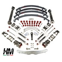 Kit de réhausse HM4X4 FULL TRIAL +11cm Shackle Reverse COMPETITION