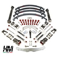 Kit de réhausse HM4X4 FULL TRIAL +11cm Shackle Reverse COMPETITION