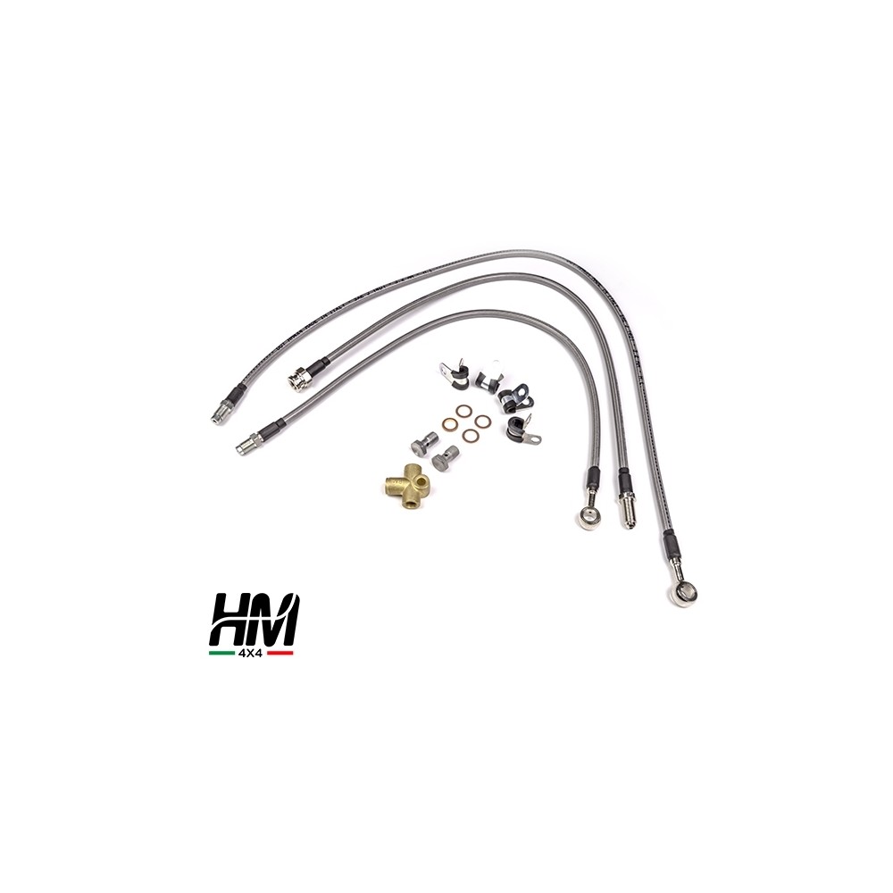 Kit durites de freins pour conversion freins à disques Suzuki Samurai remplacement complet pont large
