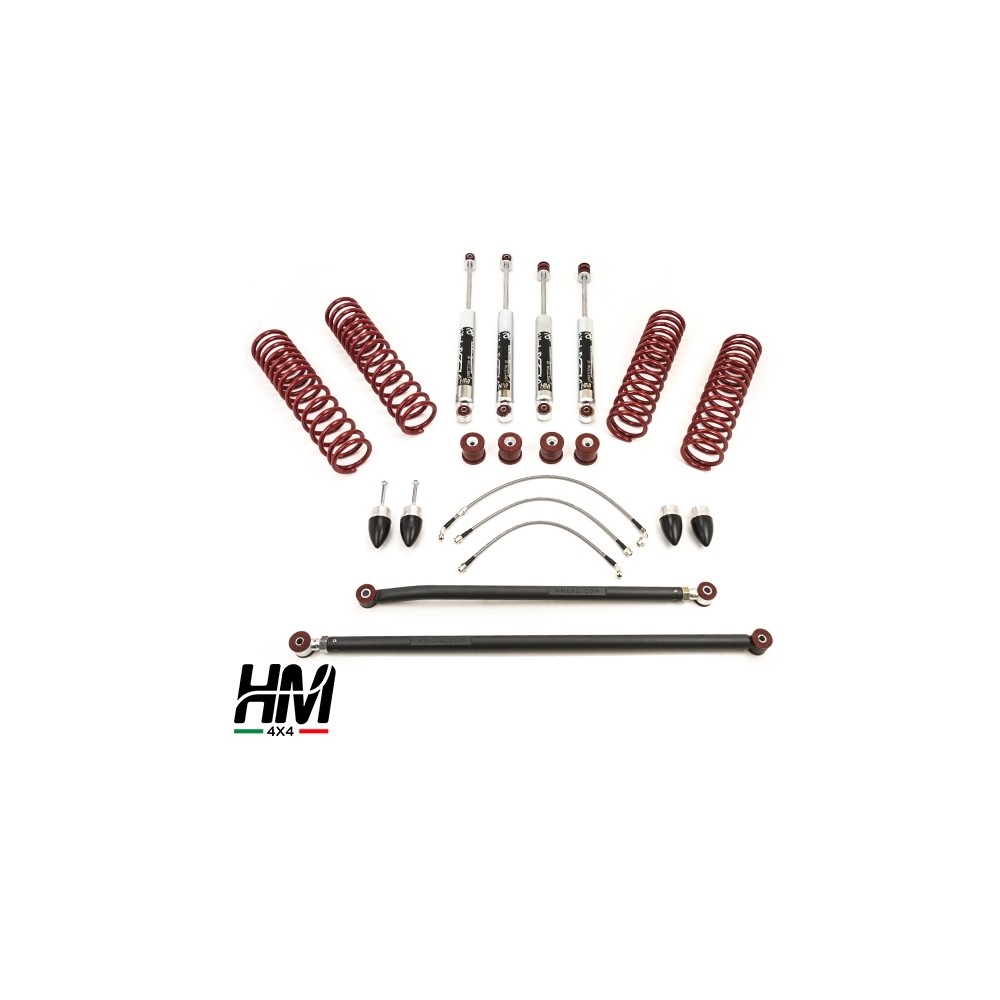Kit réhausse Jimny +8cm step 2