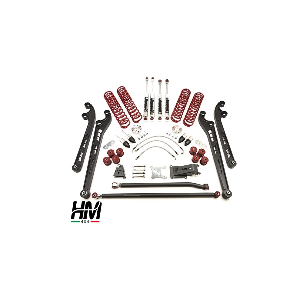 Kit réhausse SUZUKI Jimny +8cm step 3 HM 4X4