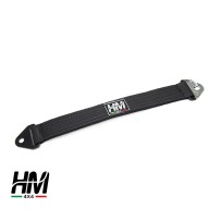 Sangles anti-débattement 1 crochet fermé et 1 mousqueton