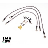 Kit durites de frein pour conversion freins à disques Suzuki Sj remplacement complet pont étroit