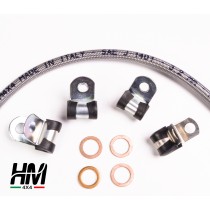 Kit durites de frein pour conversion freins à disques Suzuki Sj remplacement complet pont étroit