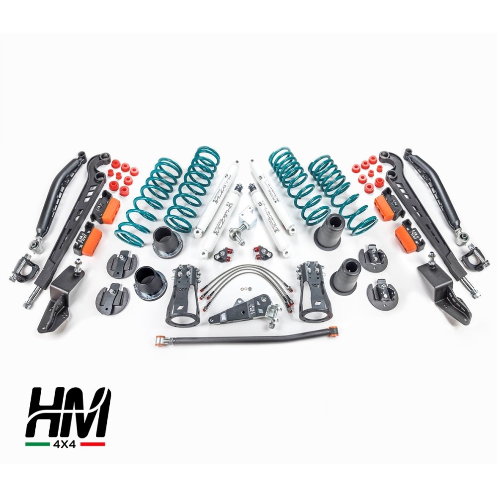 Kit suspension pour Land Rover Defender +10cm step3 (Defender90 ou Defender110)