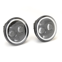 PHARES NOIRS 5.5" SUZUKI SAMURAI ET SJ DIESEL