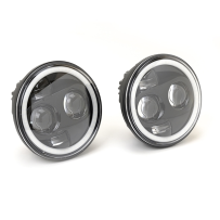 PHARES NOIRS 5.5" SUZUKI SAMURAI ET SJ DIESEL