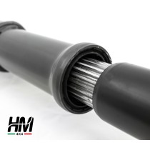 ARBRE DE TRANSMISSION AVANT LANDROVER DEFENDER 110 2 DOUBLE JOINT