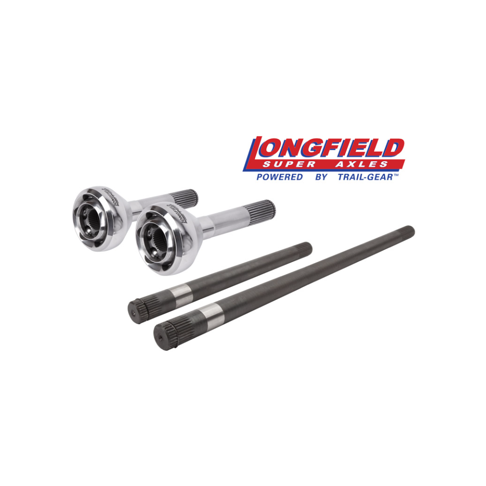 KIT ARBRES DE ROUES AVANT RENFORCÉS LONGFIELD 26 CANNELURES SUZUKI SJ VOIES ETROITES