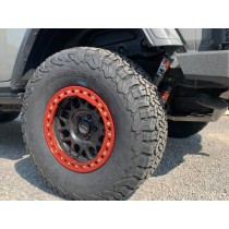 Jante aluminium 8,5 x 17 ET 10 ou +18 Beadlock Jeep Wrangler JK / JL KMC KM234 taille et couleur au choix