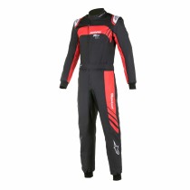 Combinaison ALPINESTARS KMX-9 V2 GRAPHIC - version noir/rouge